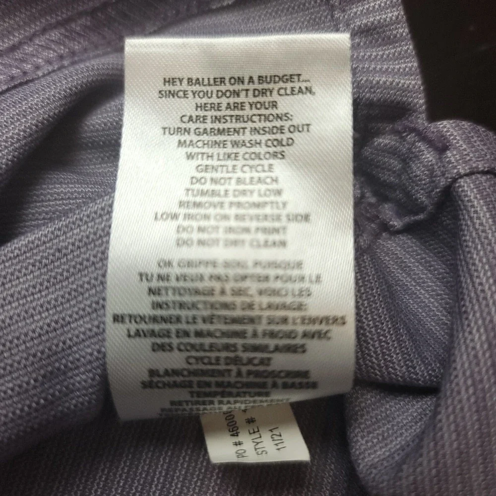 Travis Mathew Mens XL Shirt Purple Pima Cotton Blend Golf Polo Micro Stripe‎ Lux